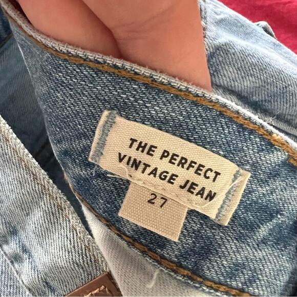 Madewell The Perfect Vintage Jean in Fitzgerald Wash - Picture 6 of 8